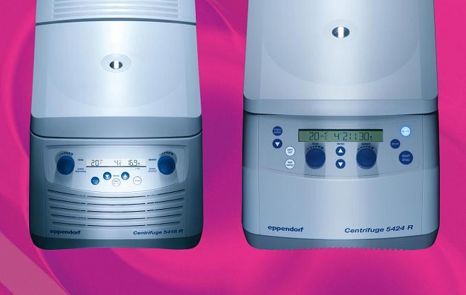 Eppendorf introduces the new refrigerated microcentrifuges 5418 R and 5424 R
